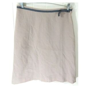 Marni Wool Raw Hem Pencil Skirt